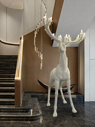 Deer Sculpture Floor Lamp