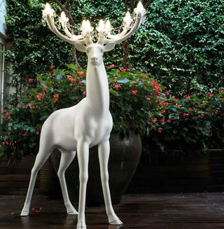 Deer Sculpture Floor Lamp