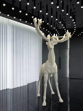 Deer Sculpture Floor Lamp