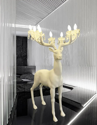 Deer Sculpture Floor Lamp