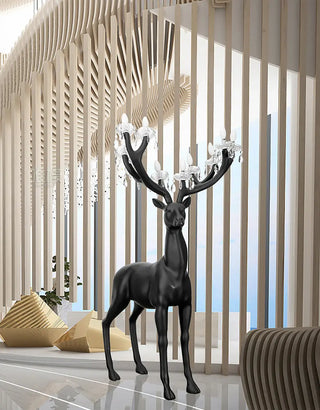 Deer Sculpture Floor Lamp