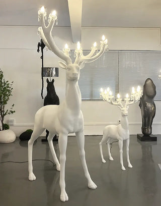 Deer Sculpture Floor Lamp