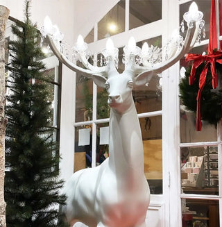 Deer Sculpture Floor Lamp