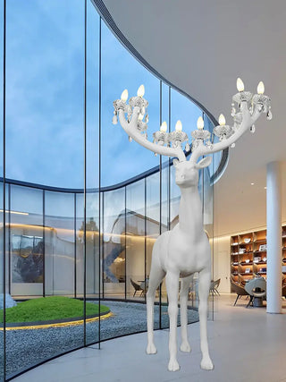 Deer Sculpture Floor Lamp