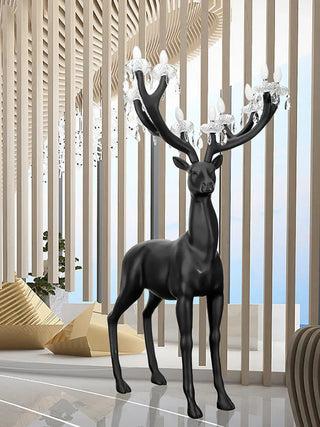 Deer Sculpture Floor Lamp