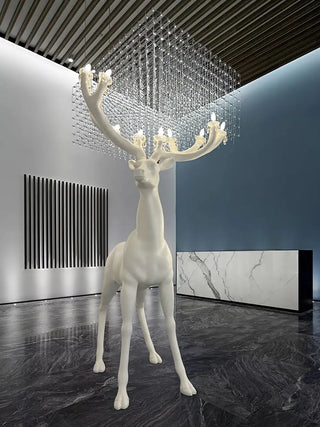 Deer Sculpture Floor Lamp