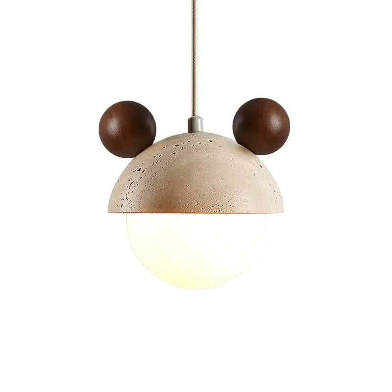 Domiere Travertine Pendant Lamp | Korewolamp