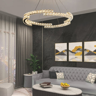 Double Ring LED Chandelier