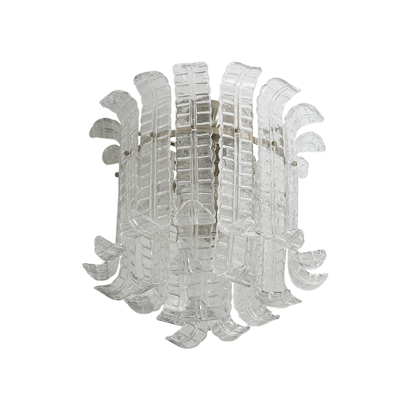 Elegant Murano Leaf Shaped Ceiling Lamp | Korewolamp