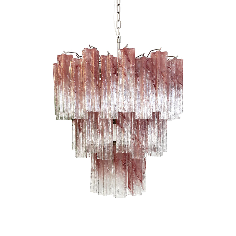Elegant Murano Pink Rose Chandelier | Korewolamp