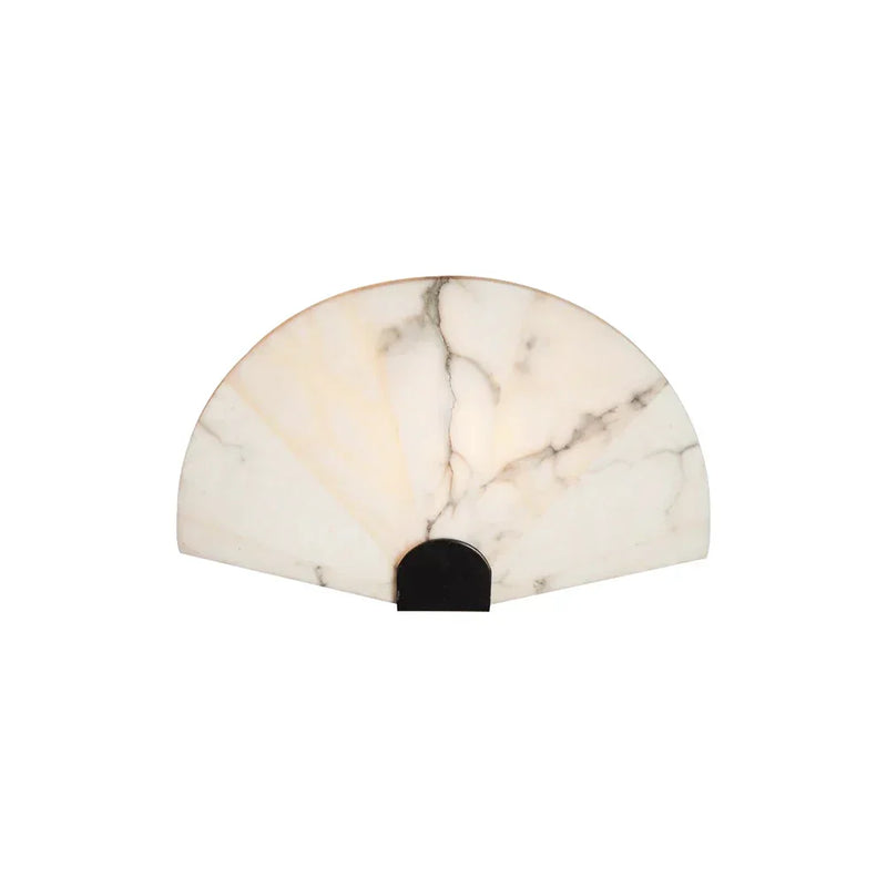 Fan Shaped Alabaster Wall Light | Korewolamp