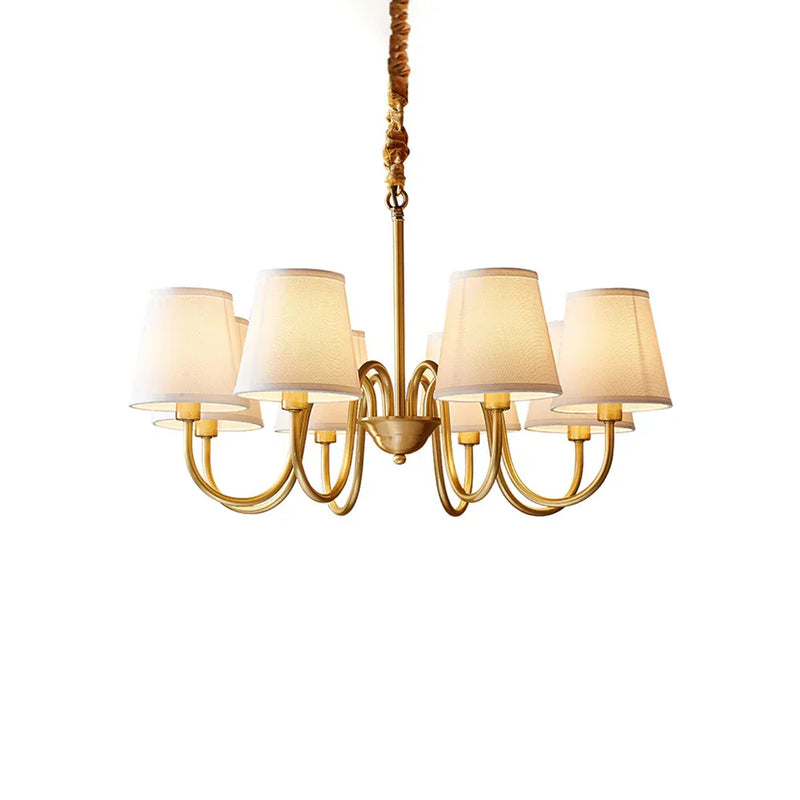 Fazrpip Retro Gold Chandelier | Korewolamp