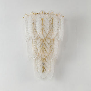 Feather Crystal Wall Lamp