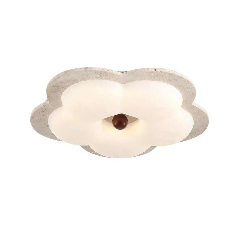 Flower Travertine Lumi Ceiling Light | Korewolamp