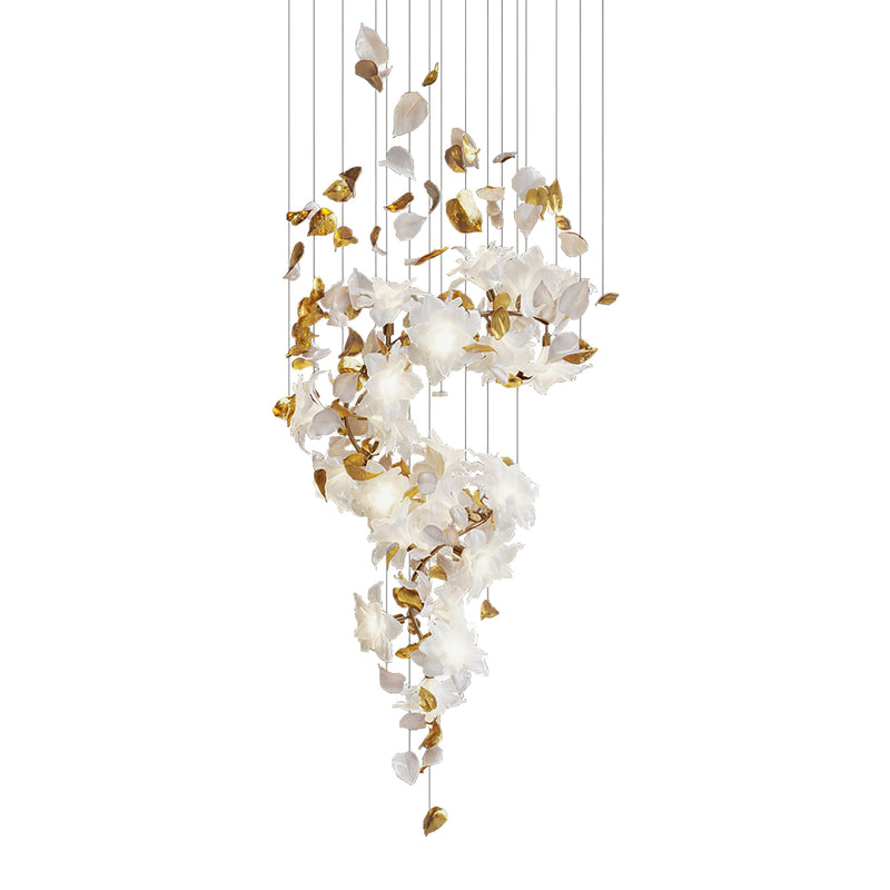 Flying Flowers Fluttering Chandelier | Korewolamp