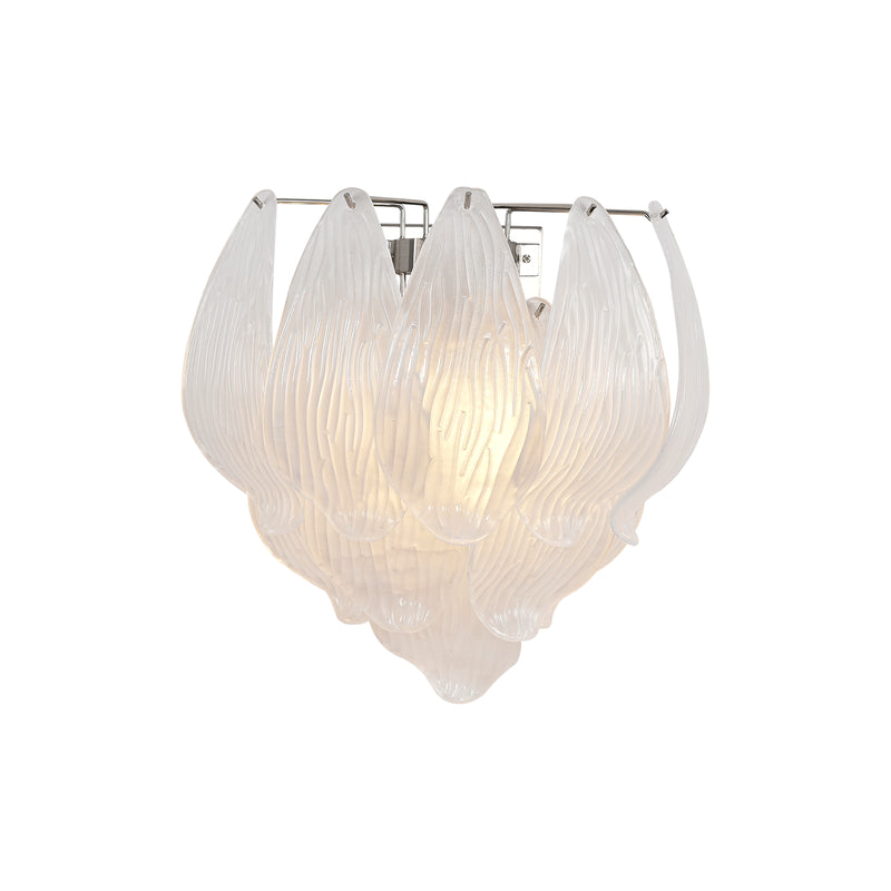 Frosted Petal Glass Wall Light | Korewolamp