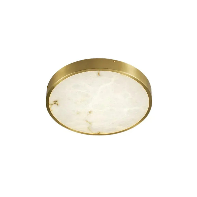 Geometric Alabaster Recessed Ceiling Light | Korewolamp