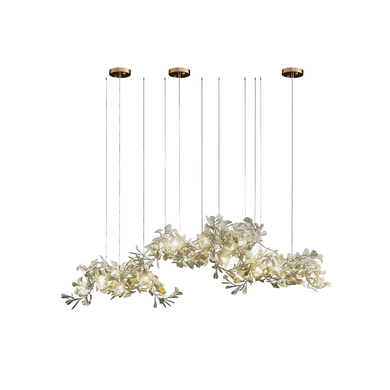 Gingko Ceramic Chandelier C | Korewolamp