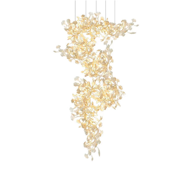 Gingko Ceramic Chandelier F