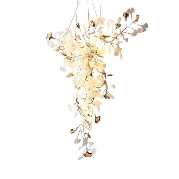 Ginkgo Tip Tlying Chandelier