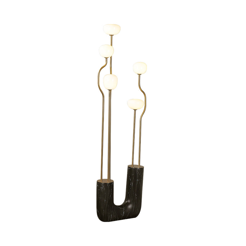 Glass Artistic Aria Bloom Floor Lamp | Korewolamp