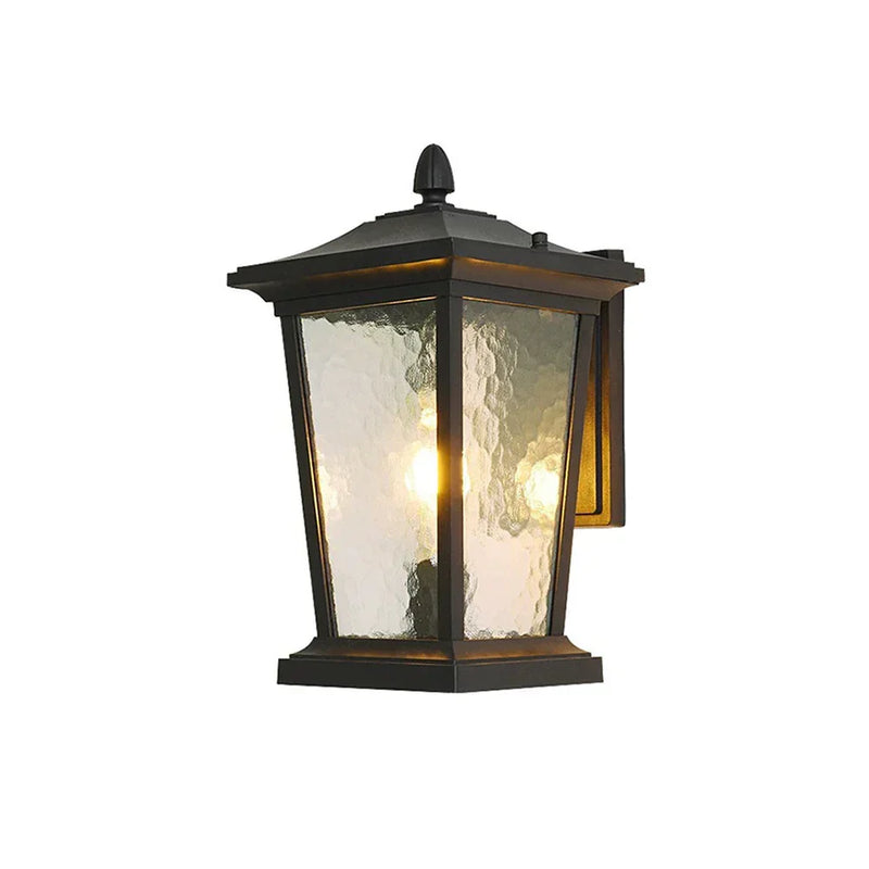 Glass Cottage Bird Cage Outdoor Wall Light | Korewolamp
