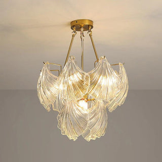 Ribbed Shell Chandelier