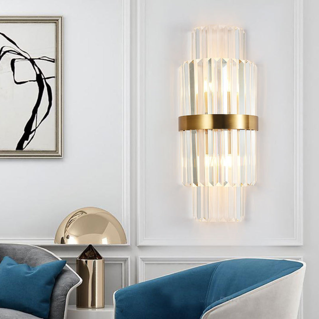 Elegant Modern Crystal Wall Lamp