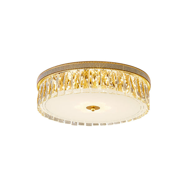 Golden Crystal Ceiling Lamp