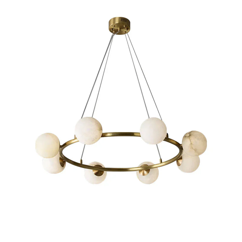 Helix Alabaster Chandelier | Korewolamp