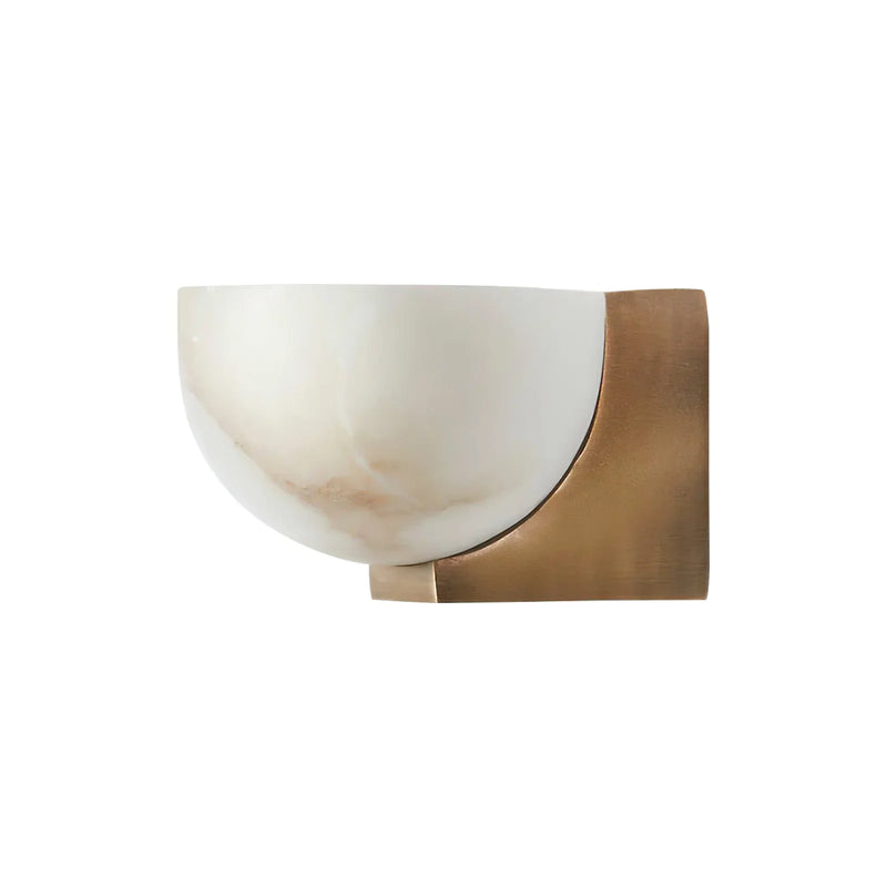 Hemispherical Alabaster Ath Wall Light | Korewolamp