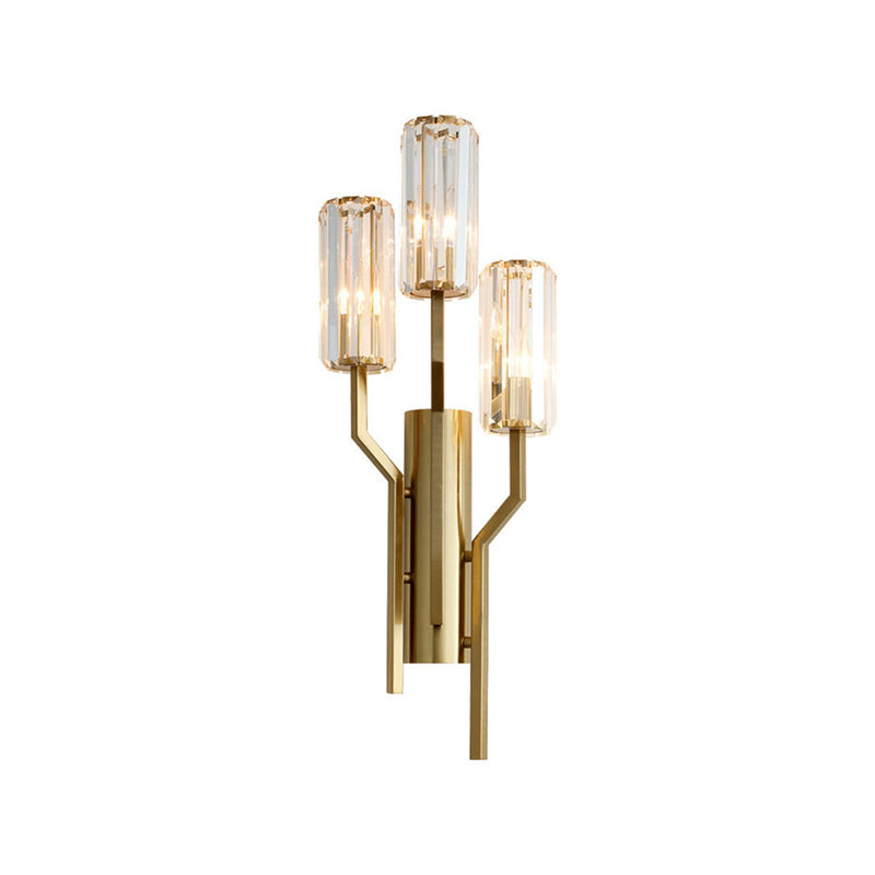 Irlin Trio Crystal Wall Lamp | Korewolamp
