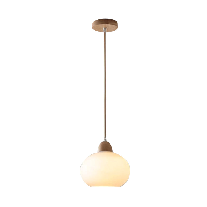 Traditional Japanese Glass Pendant Light | Korewolamp