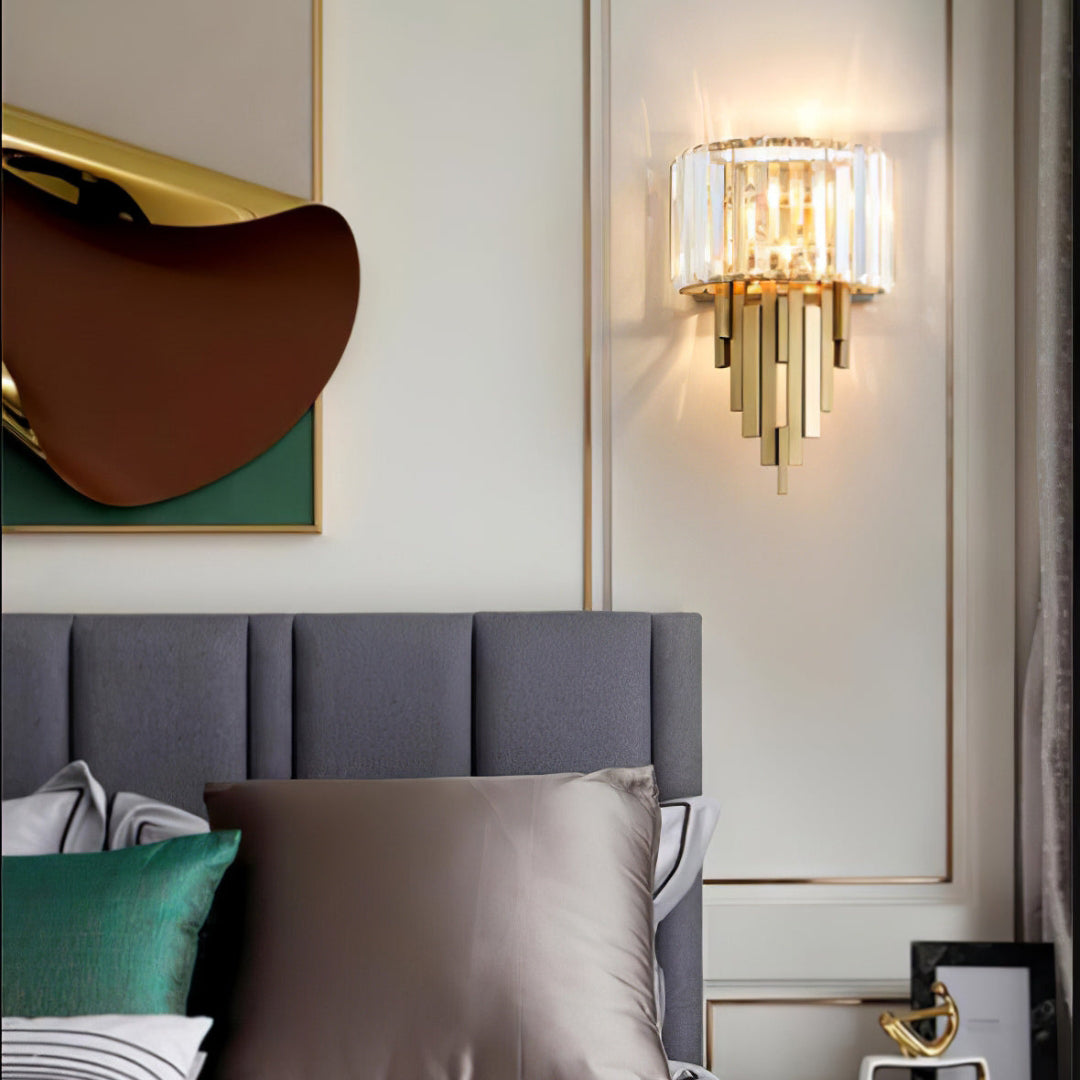 Kubica Crystal Modern Wall Lamp