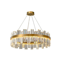 Modern Luxury Round Crystal Chandelier