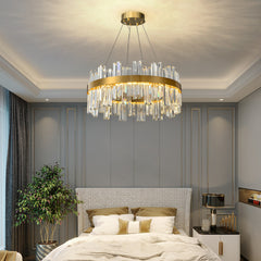 Modern Luxury Round Crystal Chandelier