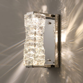 Laminated Modern Crystal Wall Lamp