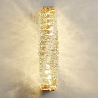 Laminated Modern Crystal Wall Lamp