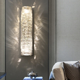 Laminated Modern Crystal Wall Lamp