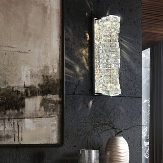 Laminated Modern Crystal Wall Lamp