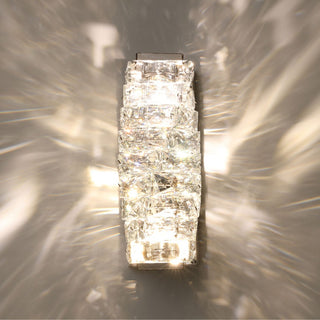 Laminated Modern Crystal Wall Lamp