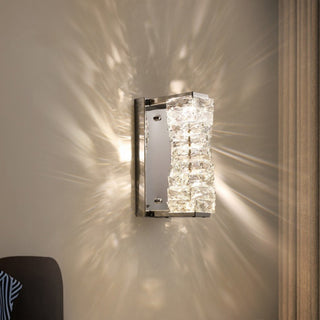 Laminated Modern Crystal Wall Lamp