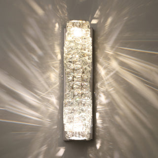 Laminated Modern Crystal Wall Lamp