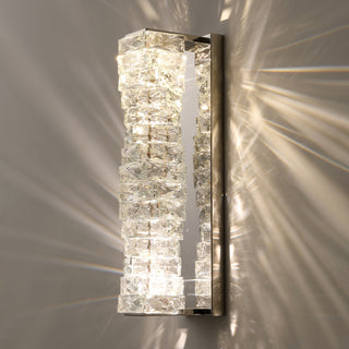 Laminated Modern Crystal Wall Lamp