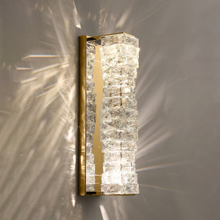 Laminated Modern Crystal Wall Lamp