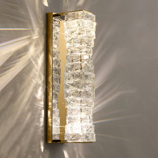 Laminated Modern Crystal Wall Lamp