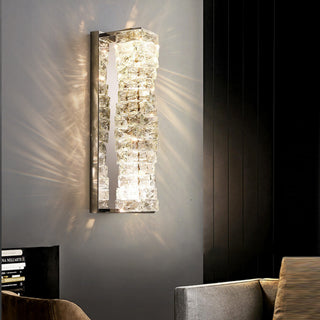 Laminated Modern Crystal Wall Lamp