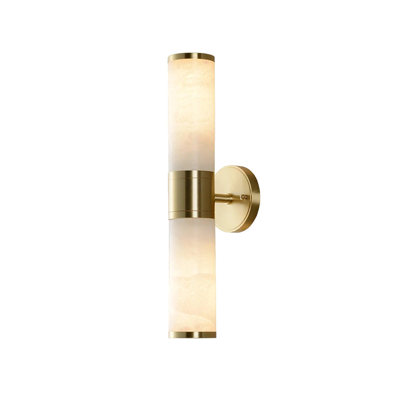 Alabaster Lampatron Cylindrical Wall Lamp | Korewolamp