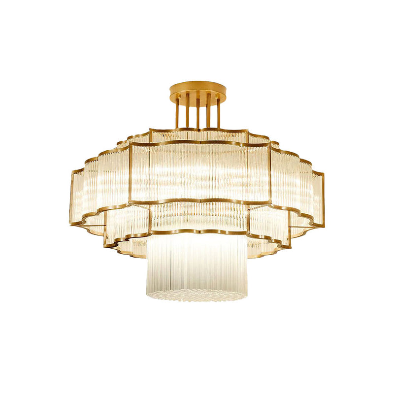 Layered Crystal Ceiling Light | Korewolamp
