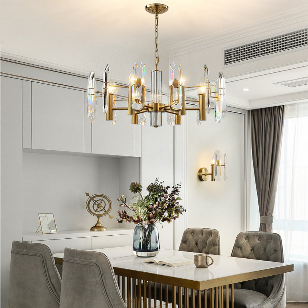 Bar Ceiling Bedroom Crystal Chandelier